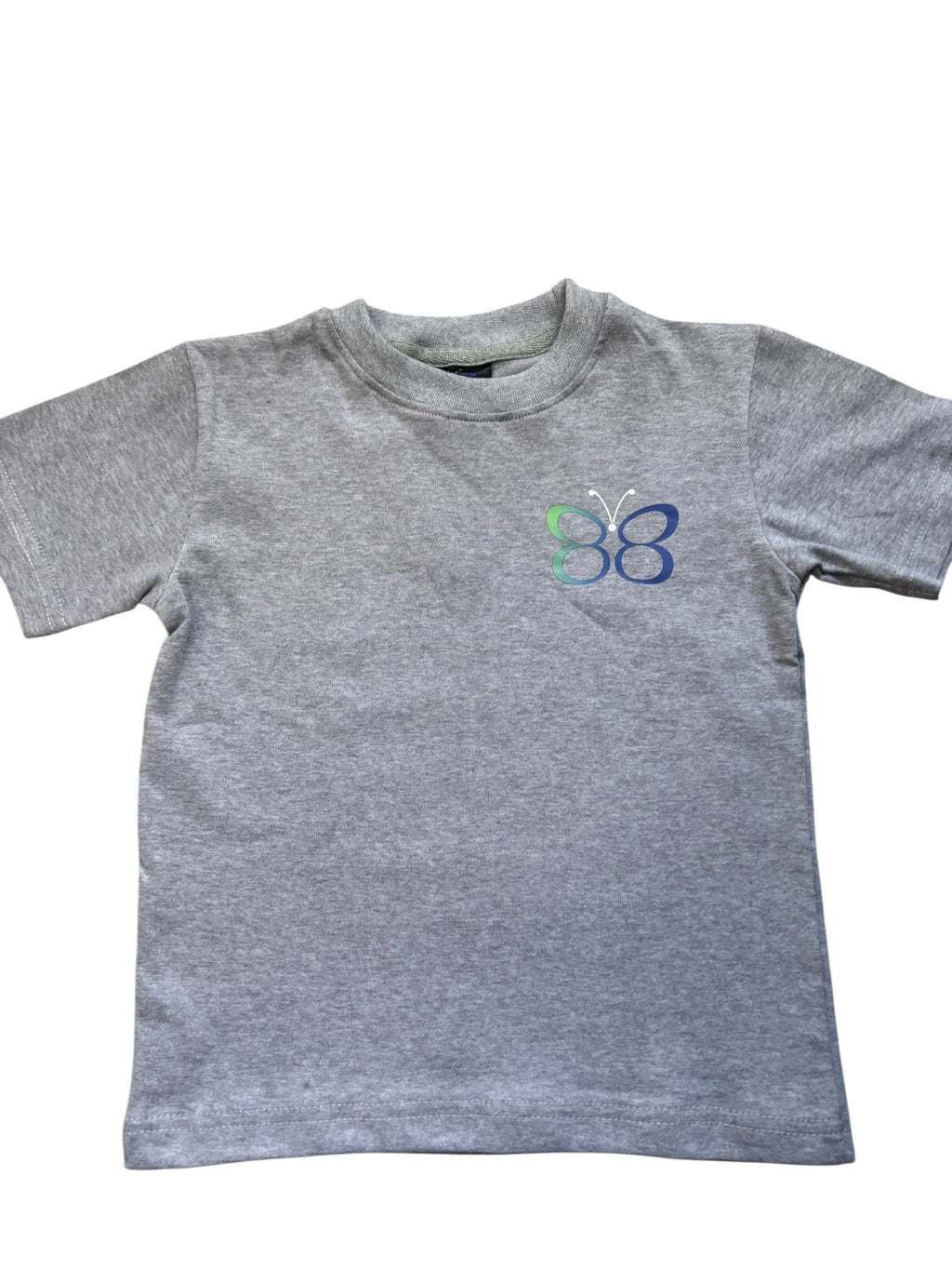 Kids Unisex Luxury 100% Cotton Basic T-shirt 2-6Y