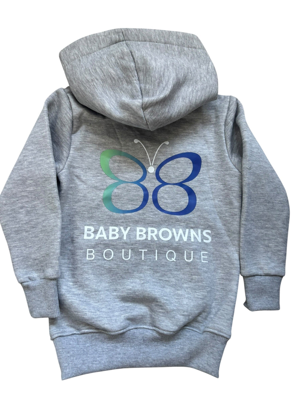 Kids Unisex Luxury Fleece Lined Basic Hoodie & Tracksuit Bottoms Set 2-6Y