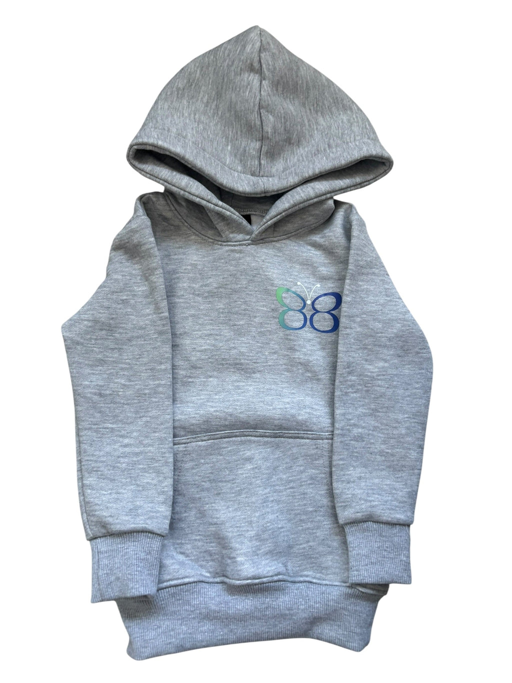 Kids Unisex Luxury Fleece Lined Basic Hoodie & Tracksuit Bottoms Set 2-6Y