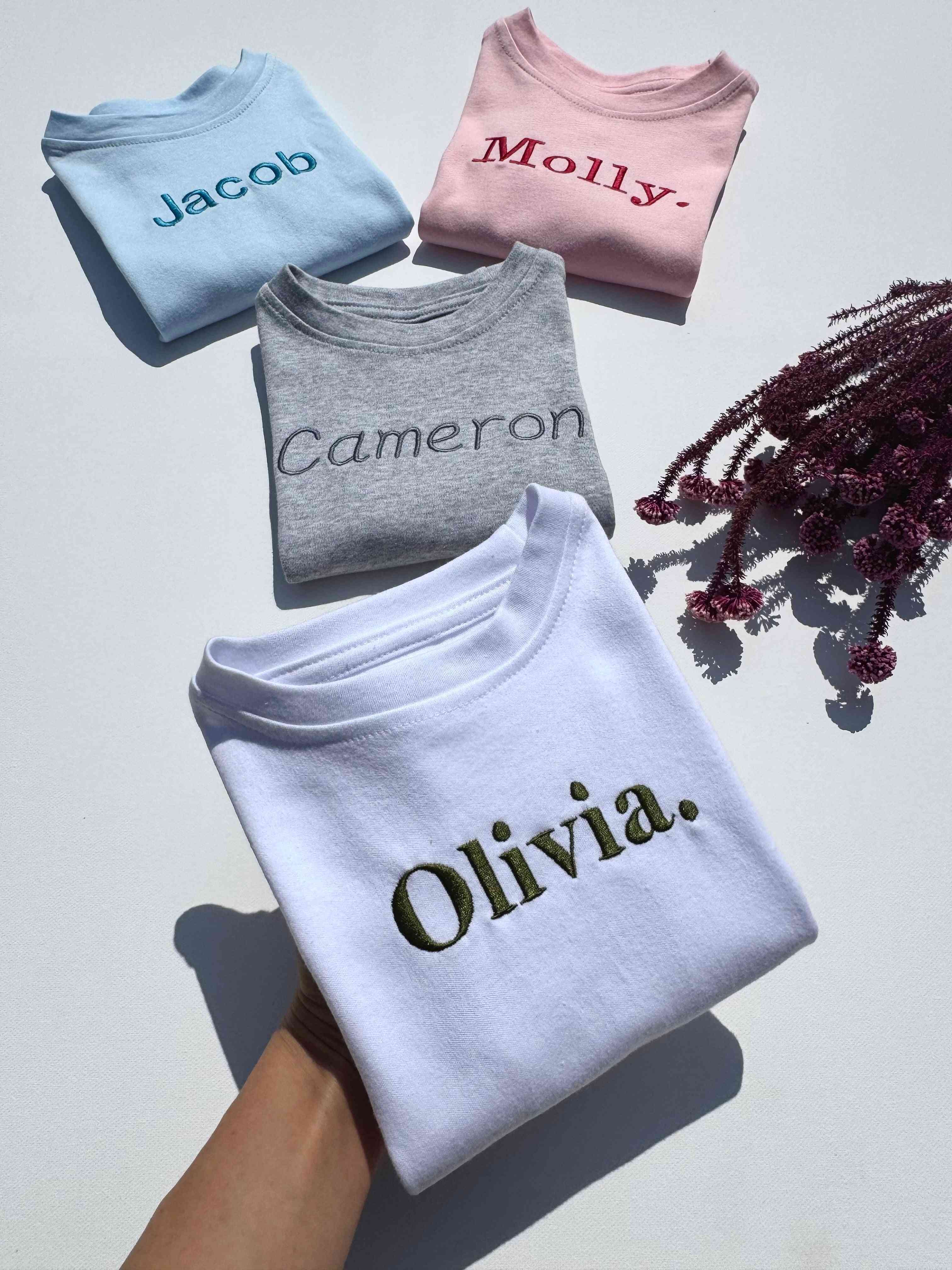Ballet Pink Premium Crewneck Personalised T-shirt