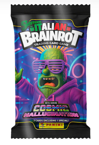 Panini - Italian Brainrot - Cosmic Hallucination - Trading Card Booster Pack