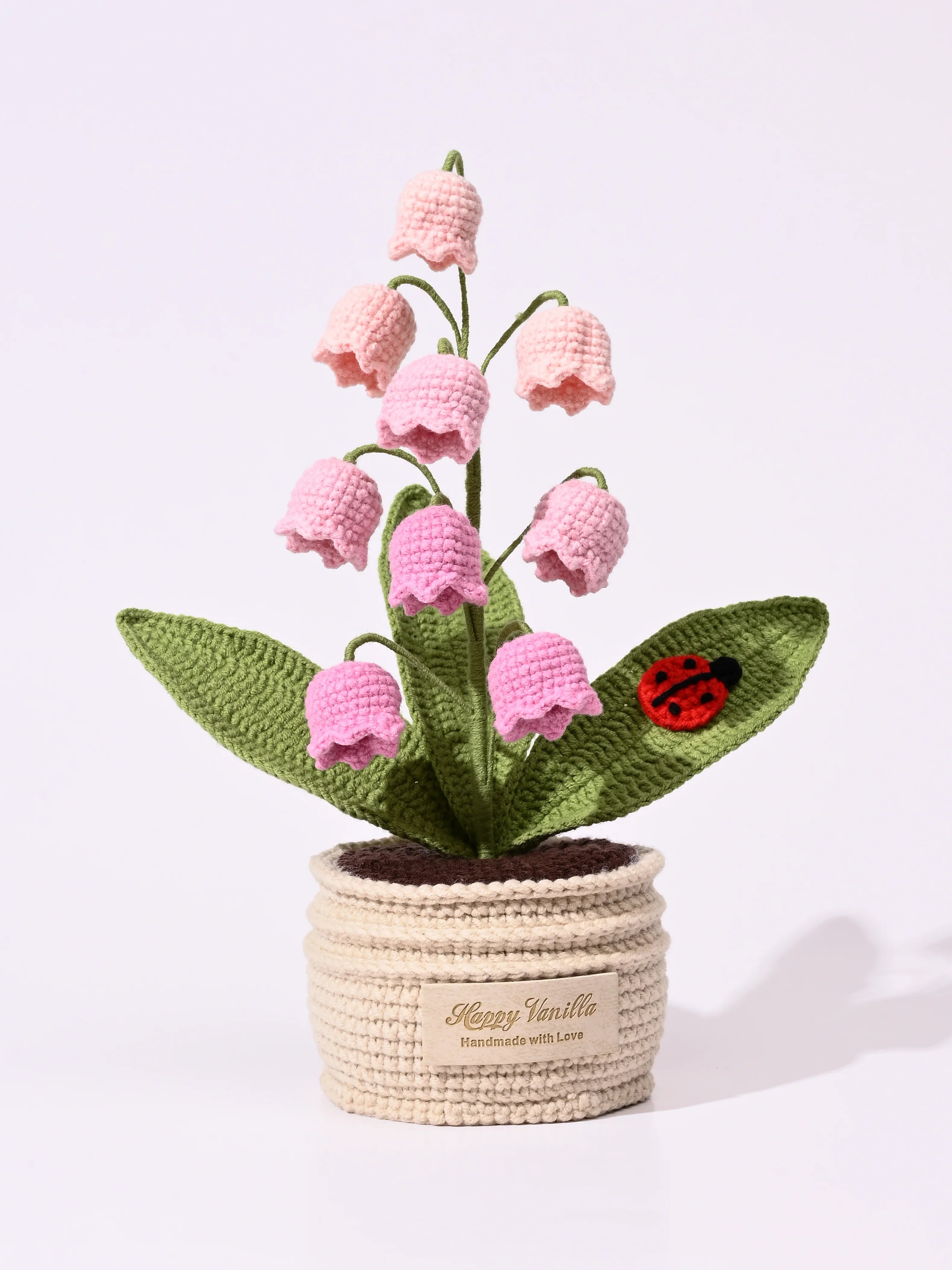 Lily of the Valley Crochet Table Charm