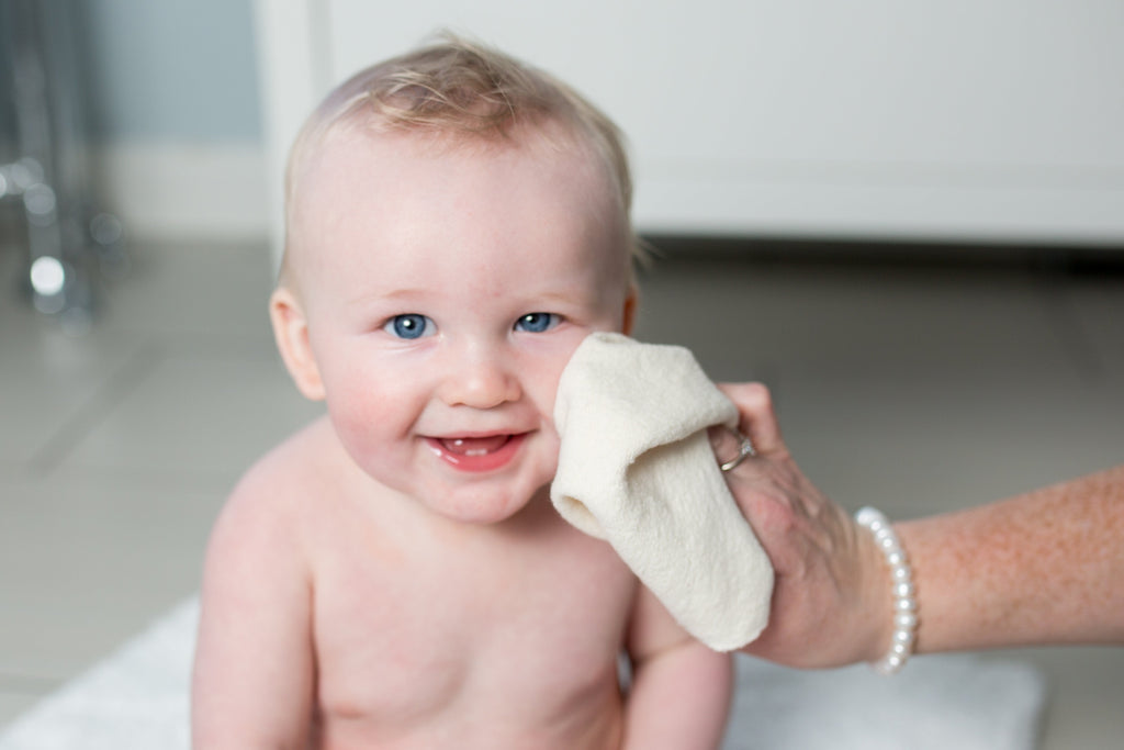 Lulujo - 4 Pack Organic Cotton Facecloths