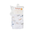 Lulujo - 2 Pack Muslin Security Comforter Blanket - Puppy Dog