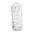 Lulujo - Muslin Swaddle - Bunnies (100cm x 100cm)