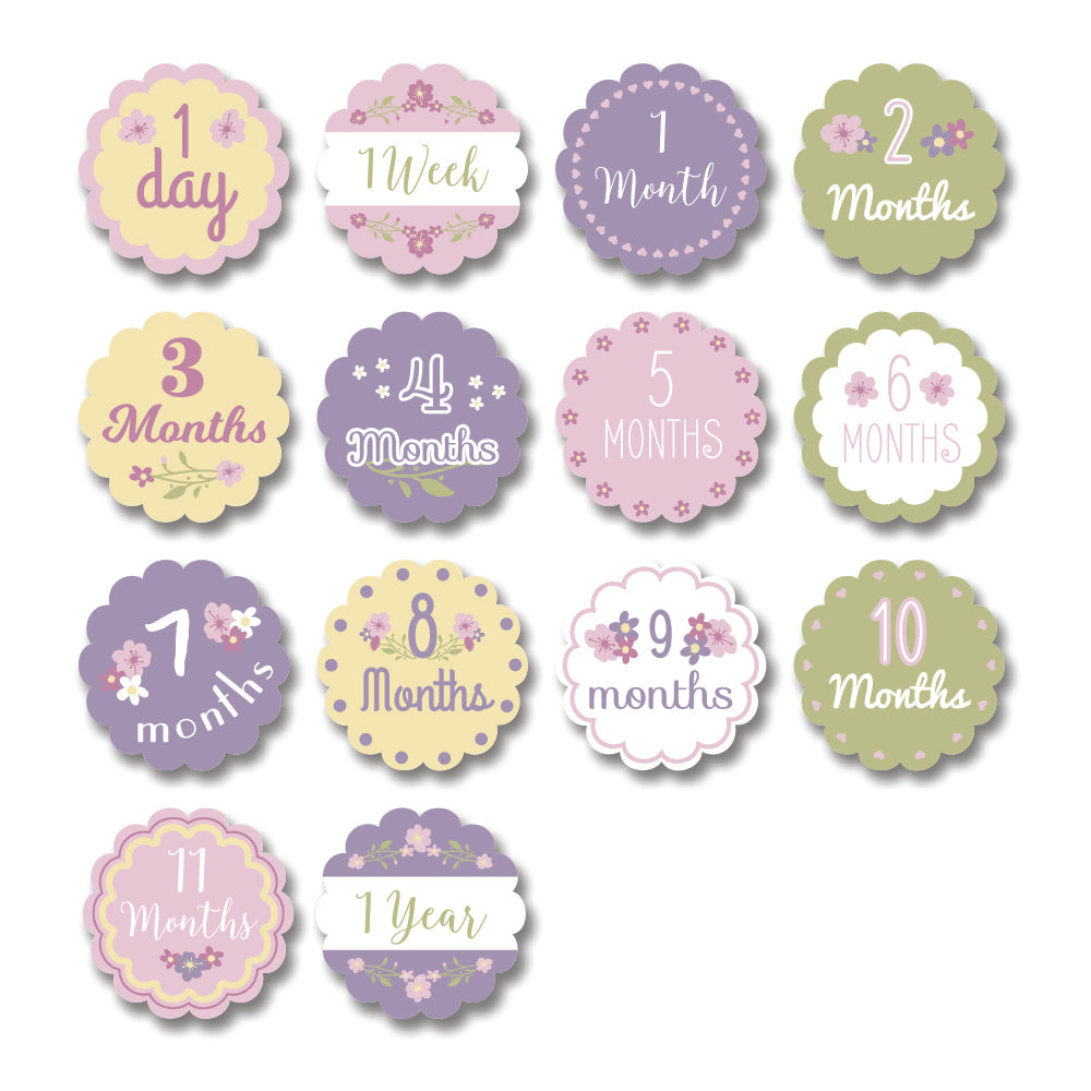 Lulujo - Single Cotton Swaddle & Cards Gift Set- Isn't She Lovely