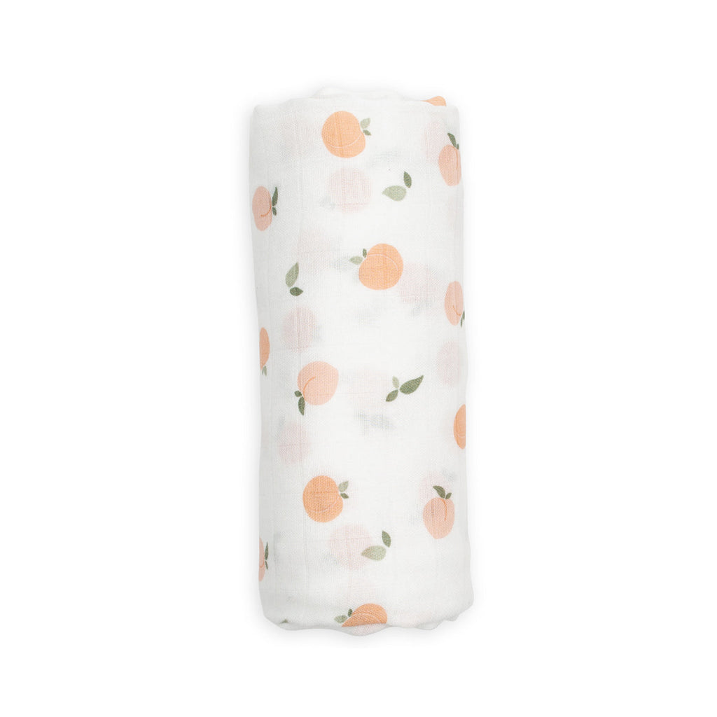 Lulujo - Bamboo Hat and Swaddle Blanket Gift Set - Peaches
