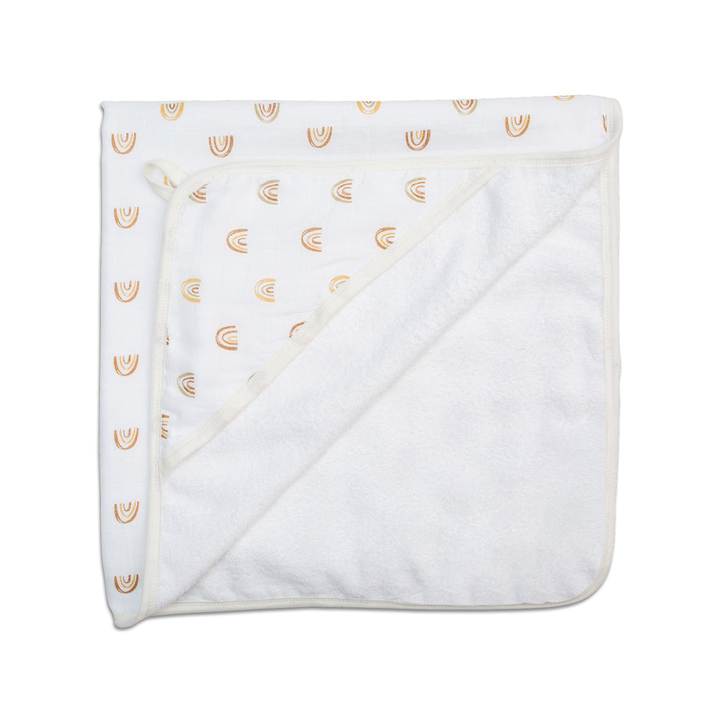 Lulujo - Hooded Towel - Rainbow