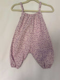 Lilac Floral Cotton Romper