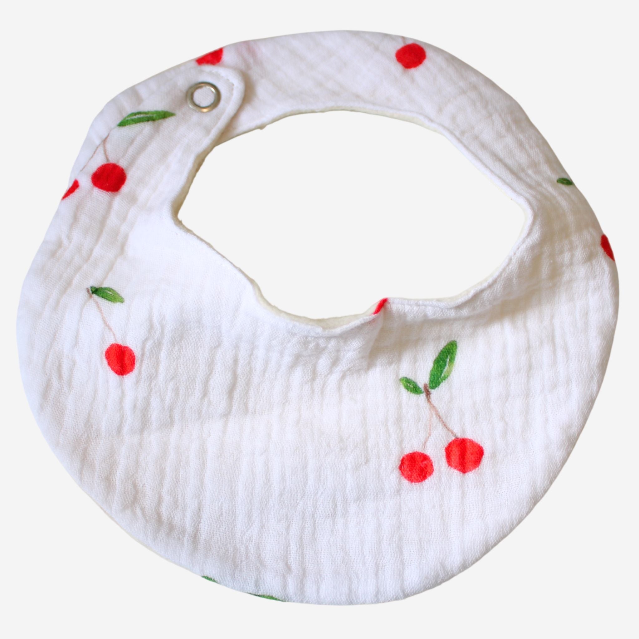 Cherries Waterproof Bib