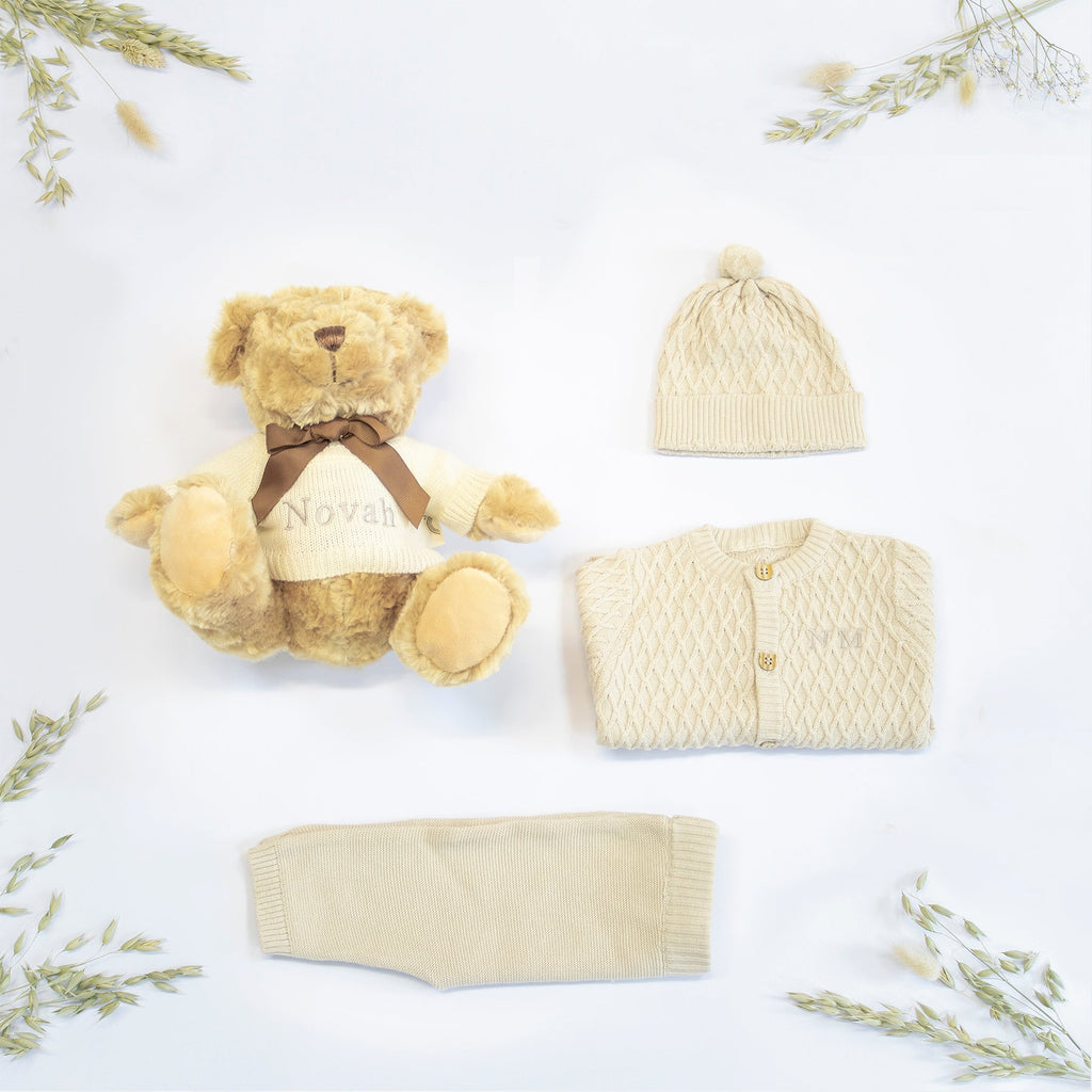 MY FIRST OUTFIT AND TEDDY