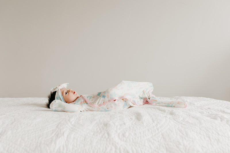 Copper Pearl Knit Headband Whimsy