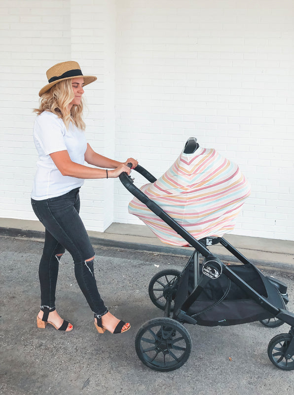 Copper Pearl Nursing & Car Seat Cover Enchanted