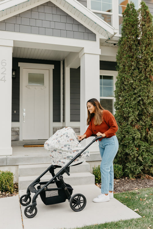 Copper Pearl Nursing & Car Seat Cover Jo