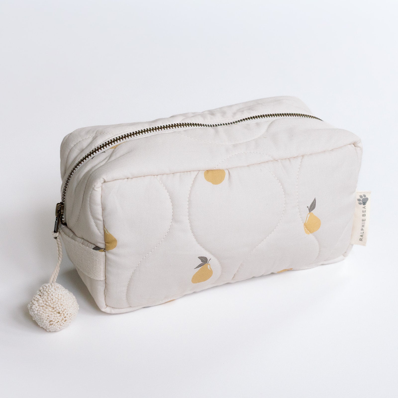 Ralphie Bear - Quilted Washbag