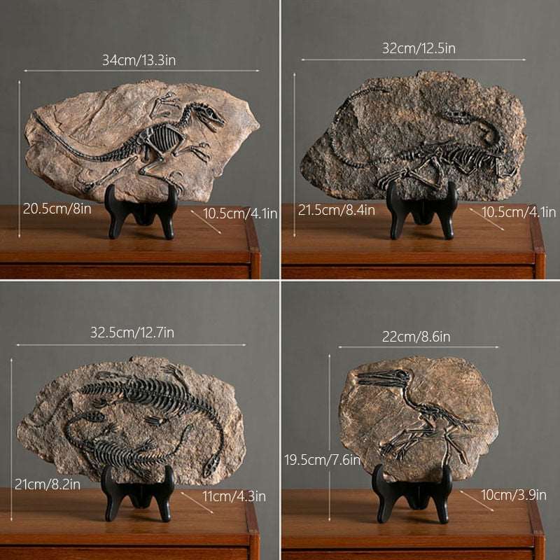 Dinosaur Fossil Resin Ornament