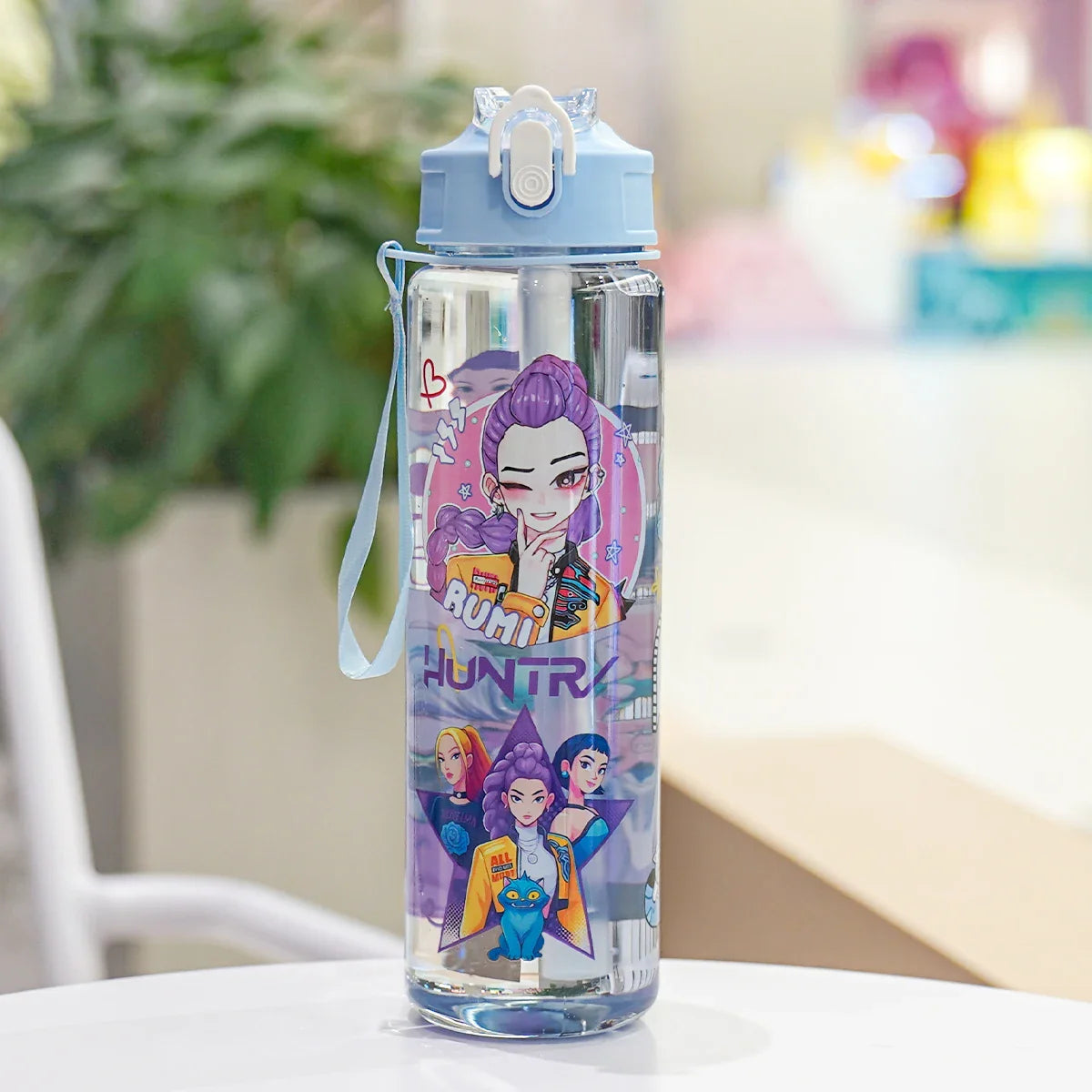 Kpop Demon Hunters Leakproof Water Bottle 750ml/26oz