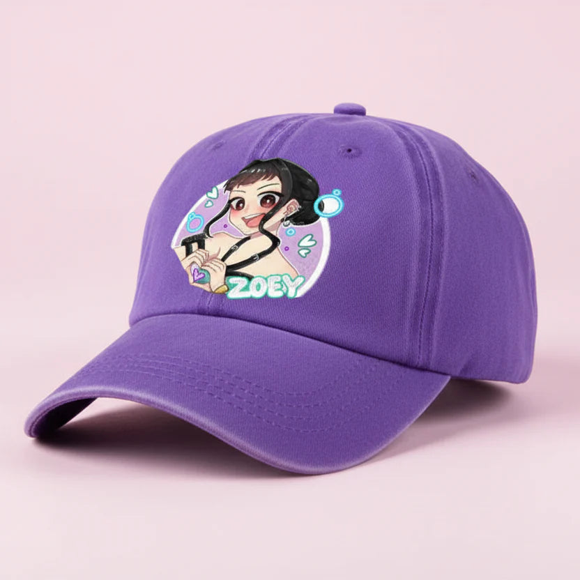 KPop Demon Hunters Retro Washed Baseball Cap