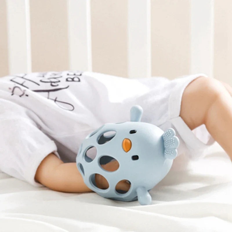 Squishy Chicky BPA Free Silicone Teething Toy