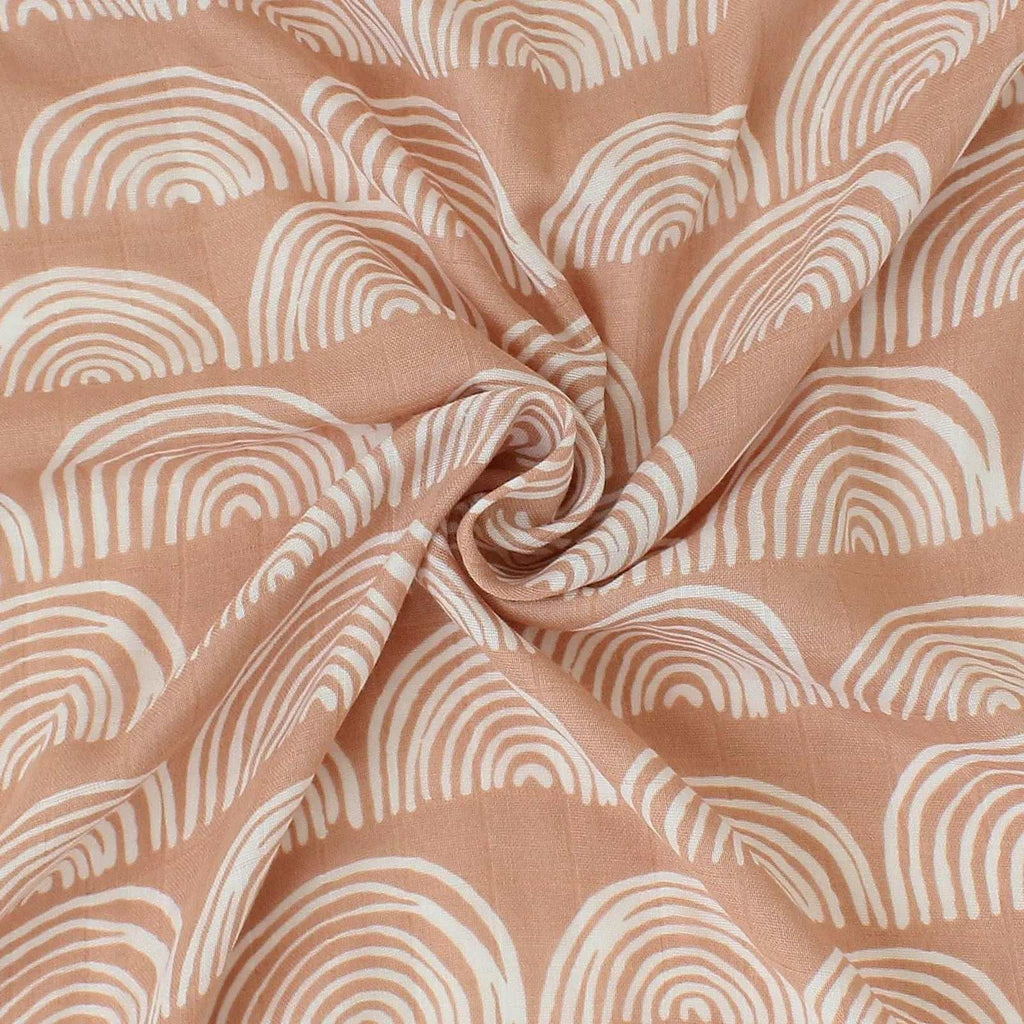 Bamboo Cotton Muslin Swaddle Baby Blanket