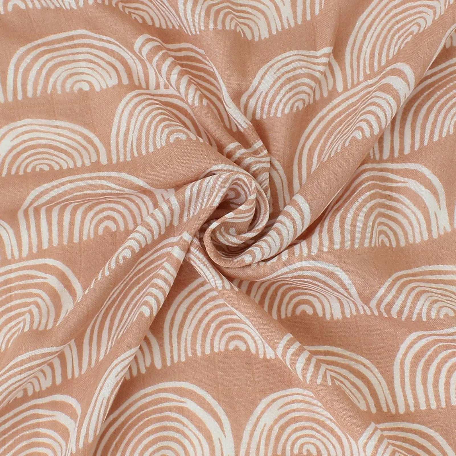 Bamboo Cotton Muslin Swaddle Baby Blanket