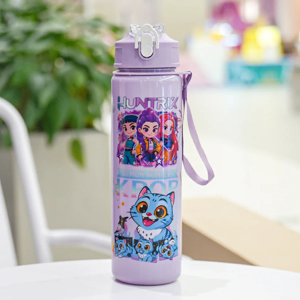 Kpop Demon Hunters Leakproof Water Bottle 750ml/26oz