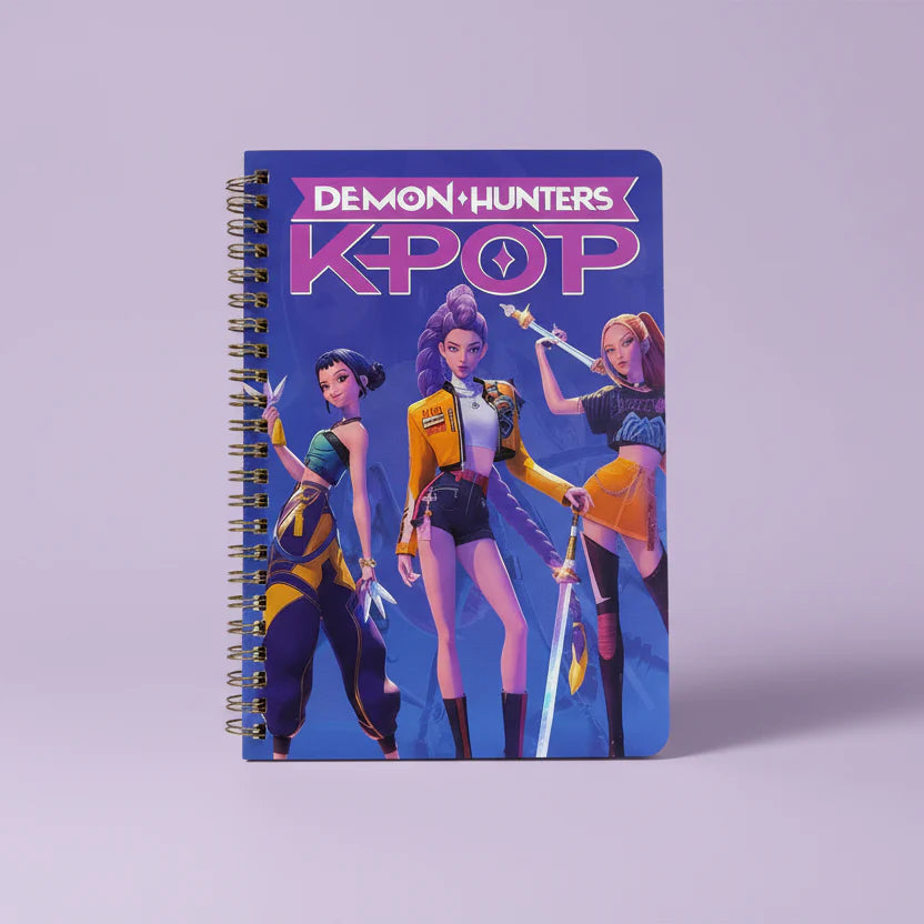 Kpop Demon Hunters A5 Loose Leaf Notebook