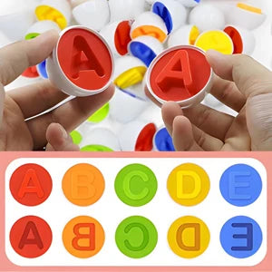 Chickamic Matching Eggs – Montessori Shape Sorter & Educational Easter Set