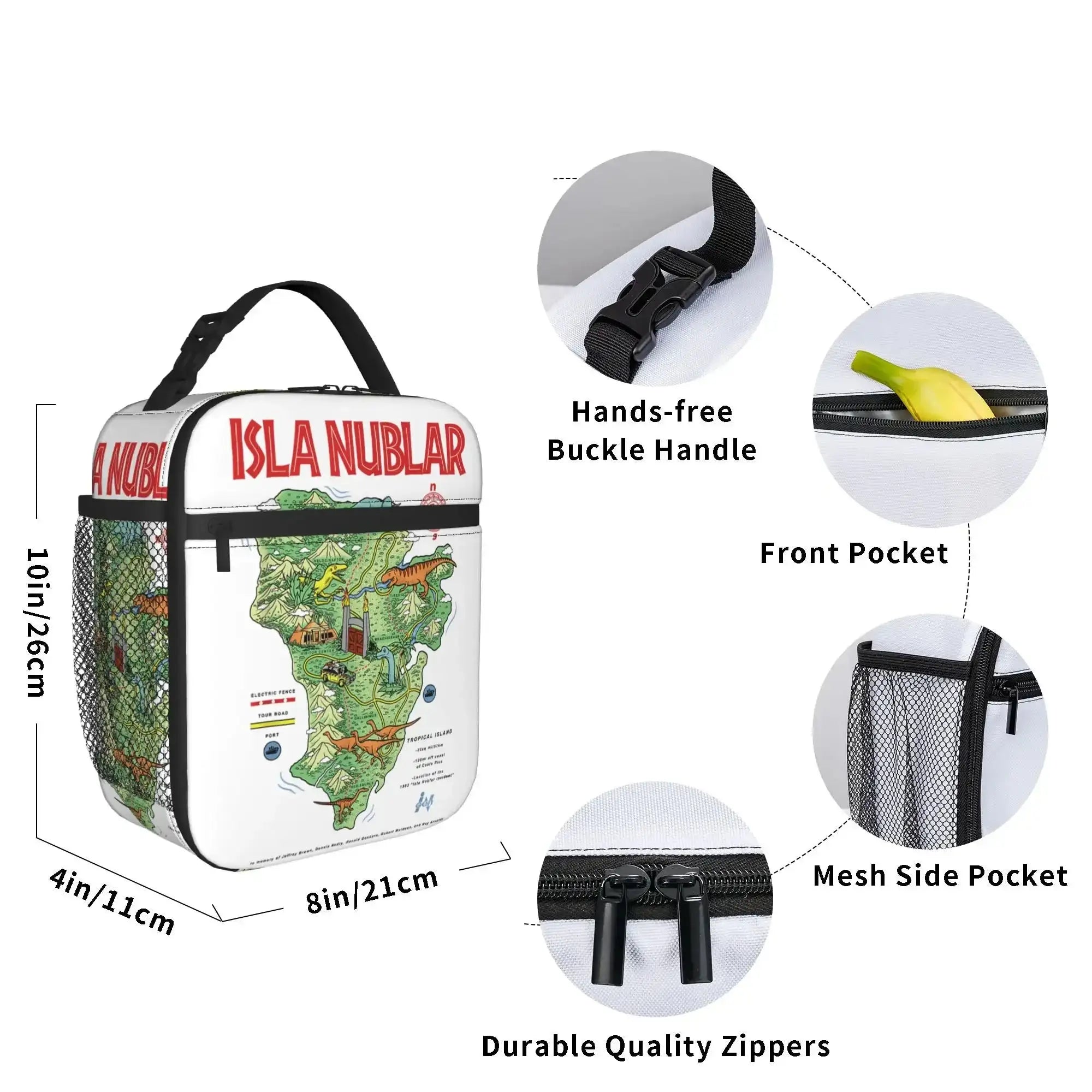 Jurassic Park Dinosaur Kids Lunch Bag