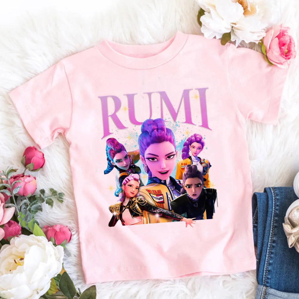 KPop Demon Hunters Kids T Shirt