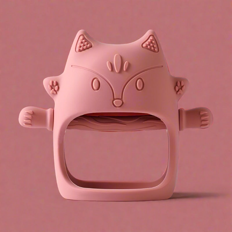 BPA Free Animal Shaped Silicone Teething glove
