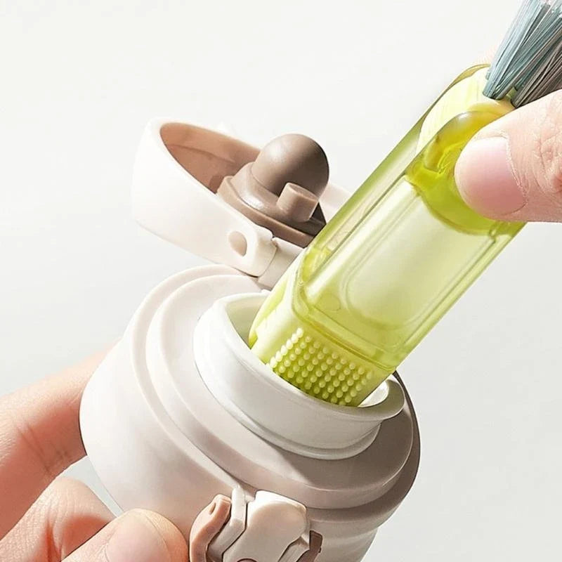 Deterglam Baby Bottle Brush – Minimalist Multi-Use Cleaning Tool