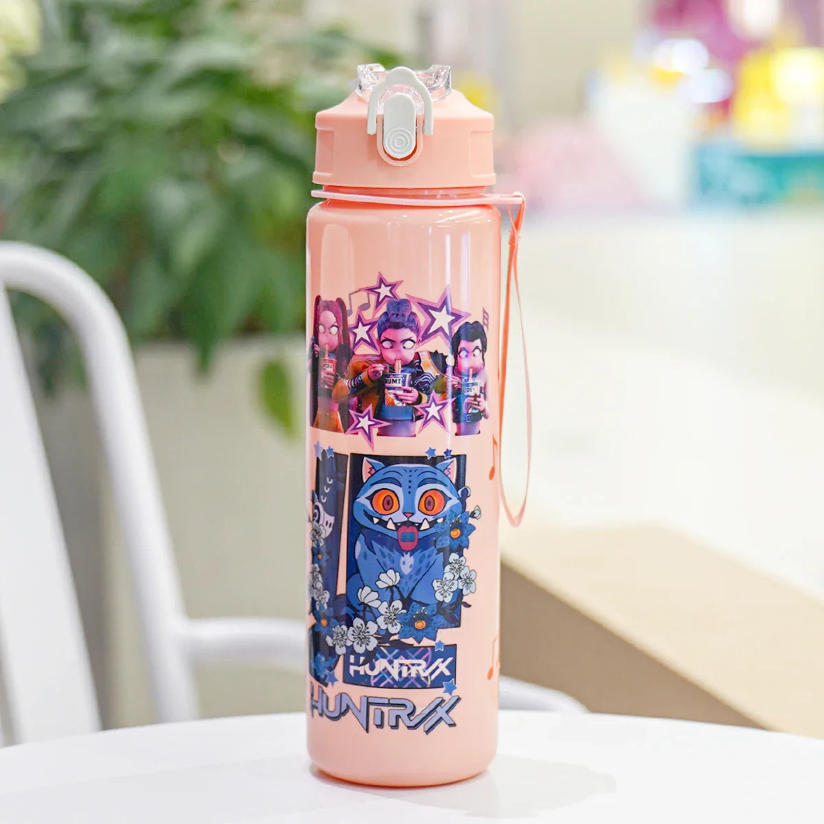 Kpop Demon Hunters Leakproof Water Bottle 750ml/26oz