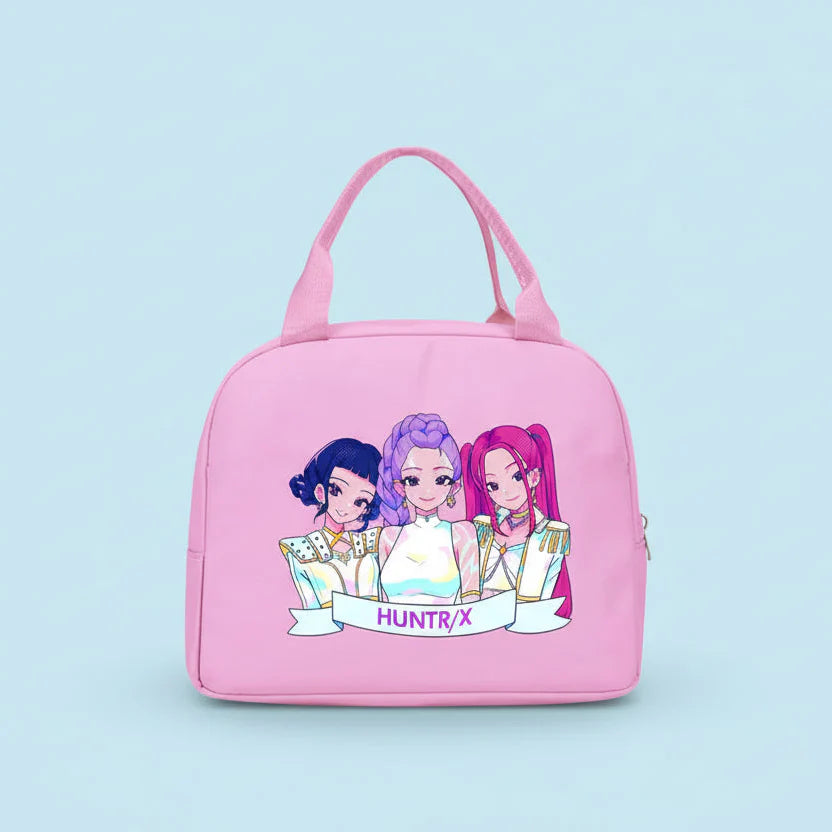 Kpop Demon Hunters Cartoon Lunch Bag