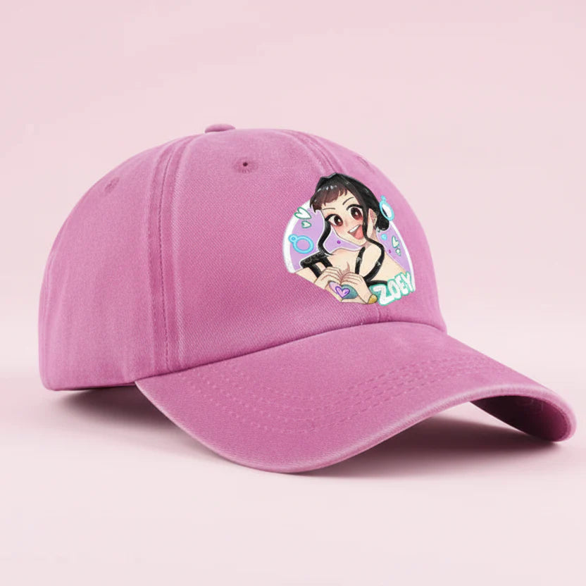 KPop Demon Hunters Retro Washed Baseball Cap