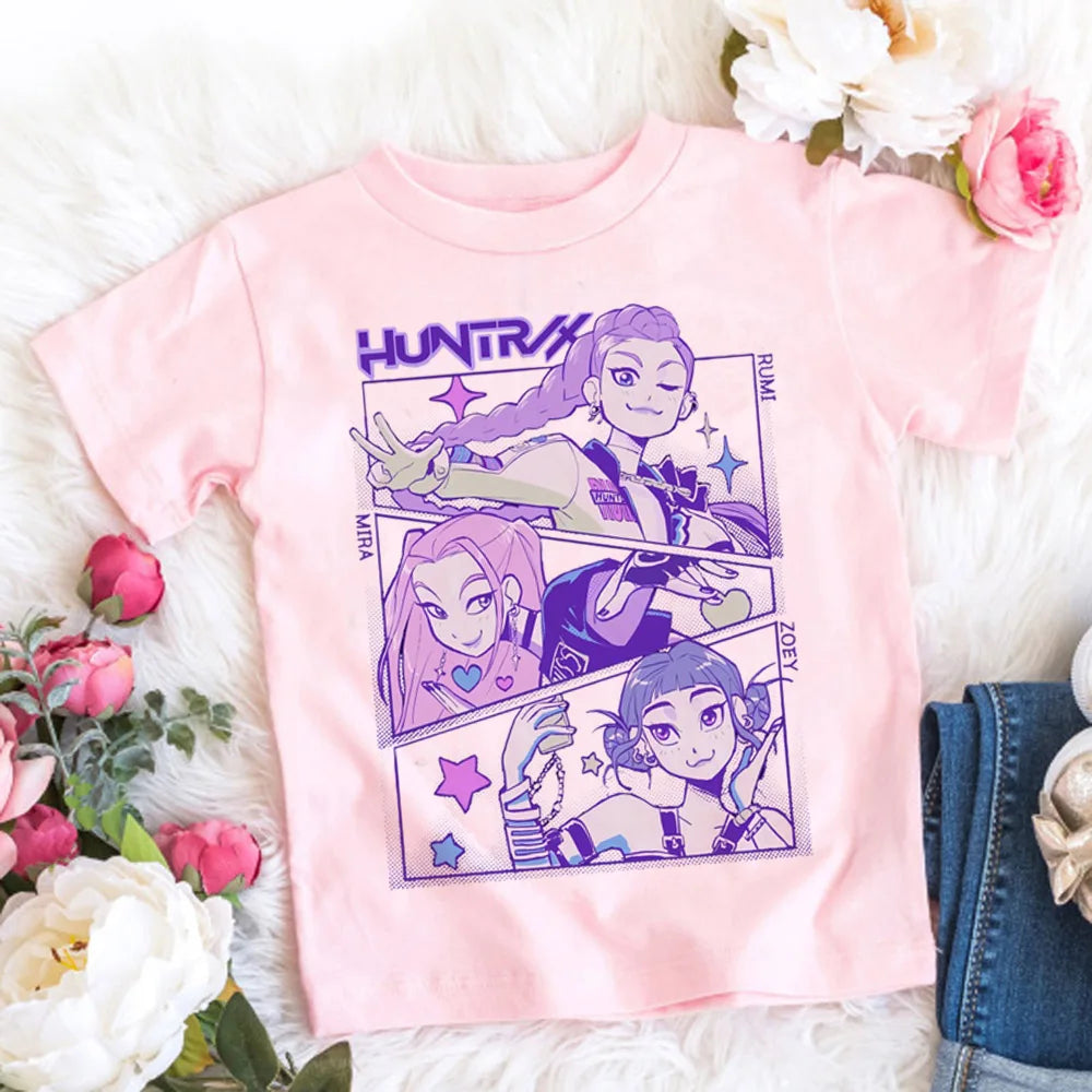KPop Demon Hunters Kids T Shirt