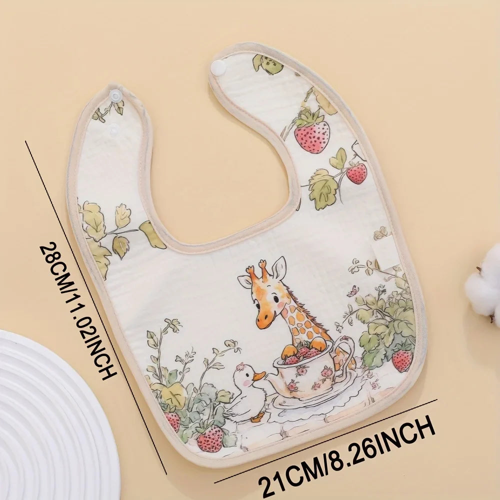 Vintage Style Cotton Baby Bibs