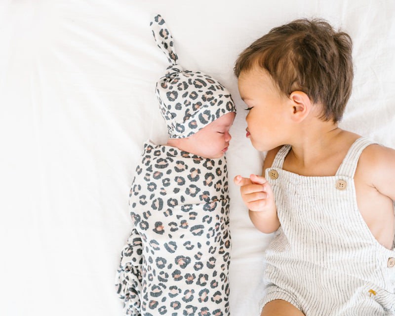 Copper Pearl Knitted Swaddle Blanket Zara