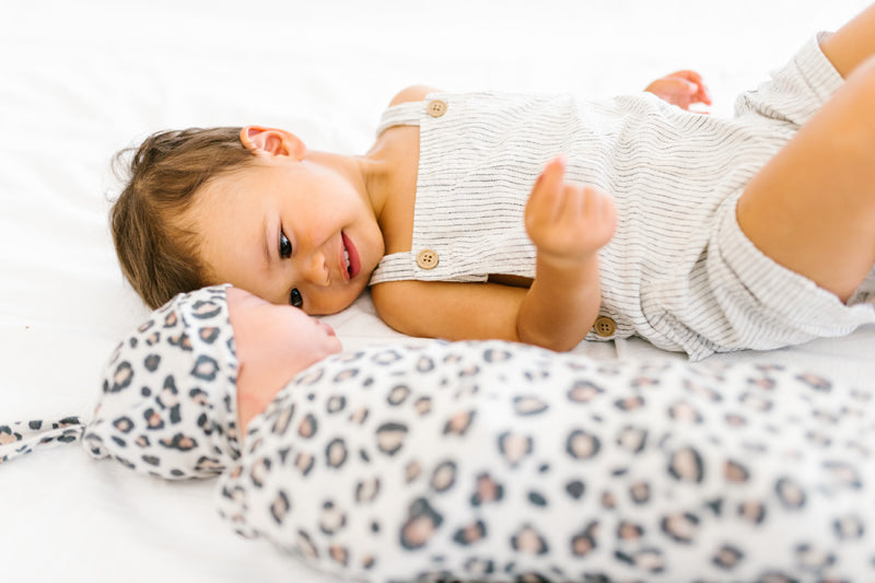 Copper Pearl Knitted Swaddle Blanket Zara