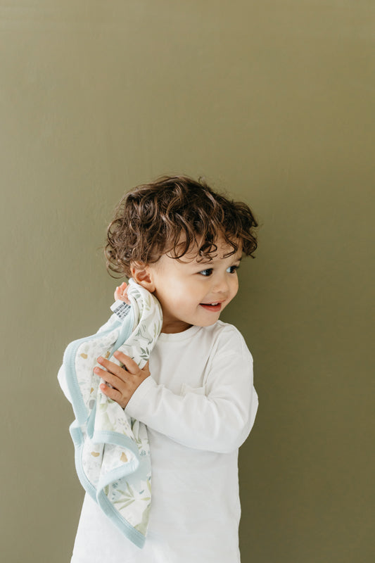 Copper Pearl Lovey 3 Layer Comfort Blanket Rex 2Pk