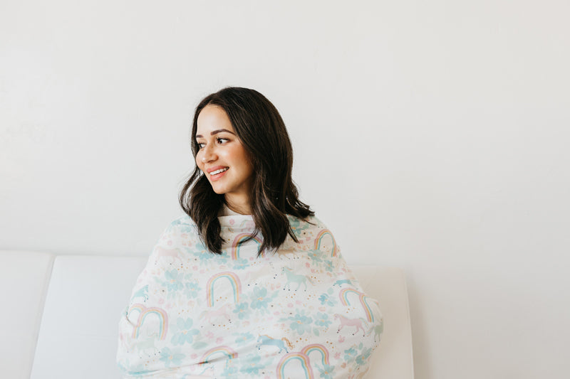 Copper Pearl Nursing & Car Seat Cover Whimsy