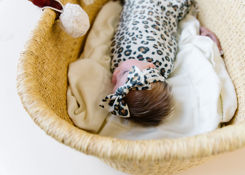 Copper Pearl Knit Headband Zara