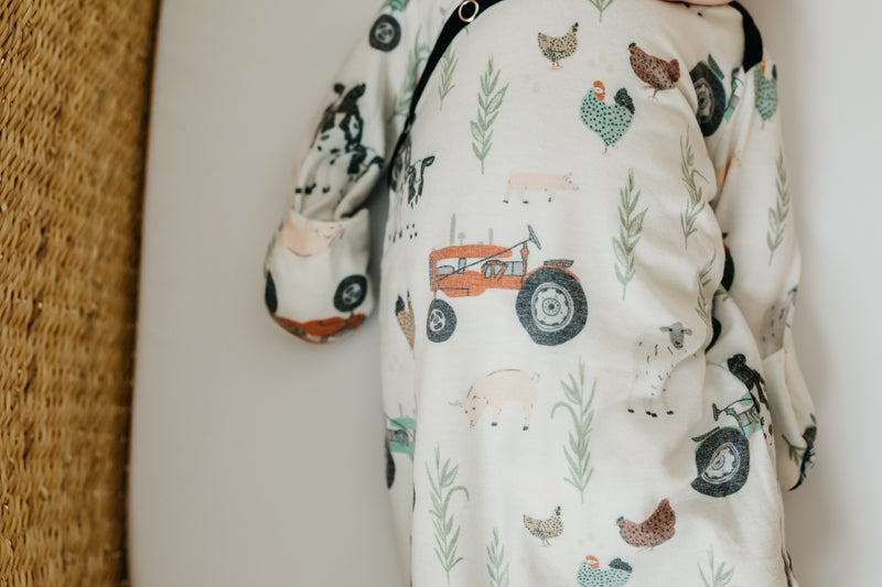 Copper Pearl Newborn Gown Jo