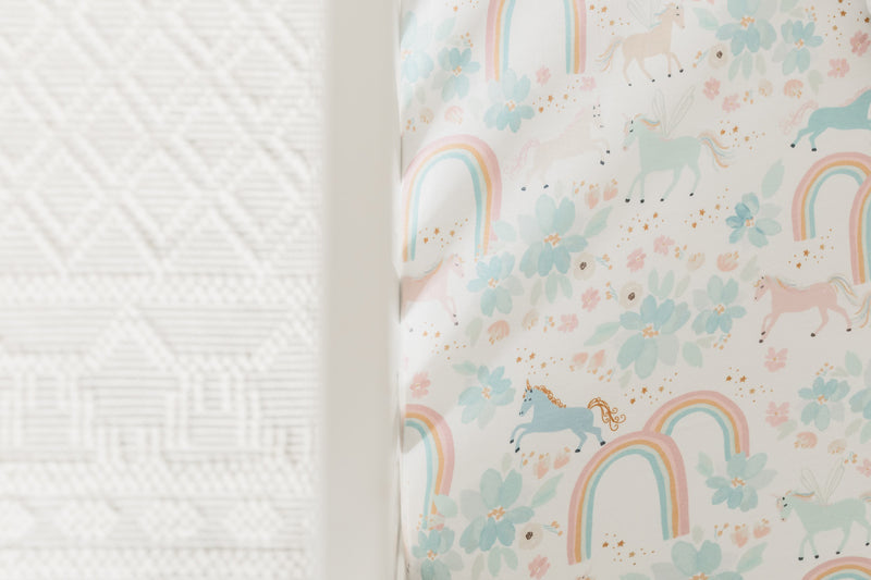 Copper Pearl Premium Elasticised Cot Sheet Whimsy