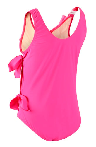 Girl's Waterfall Swimsuit in Tropic Turquoise  *