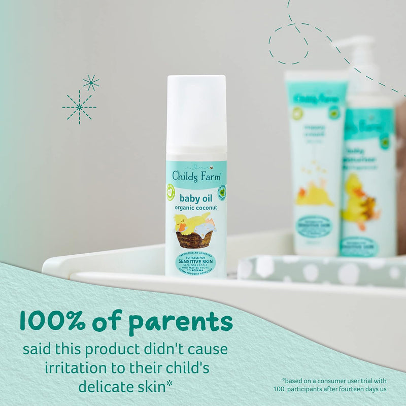 Child's Farm Baby Massage Oil Organic Coconut 75ml