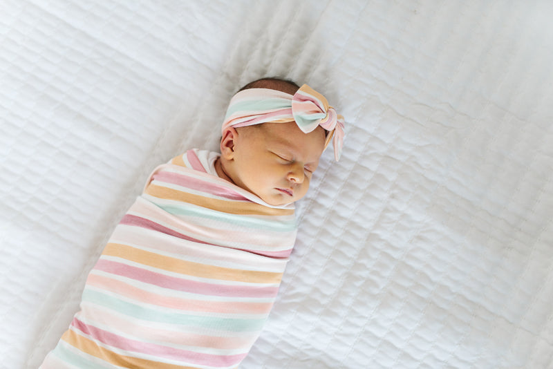 Copper Pearl Knit Headband Enchanted