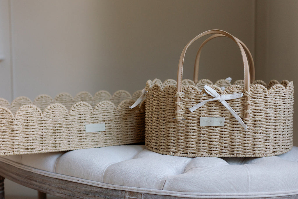 Baby Changing Basket and Mat Bundle