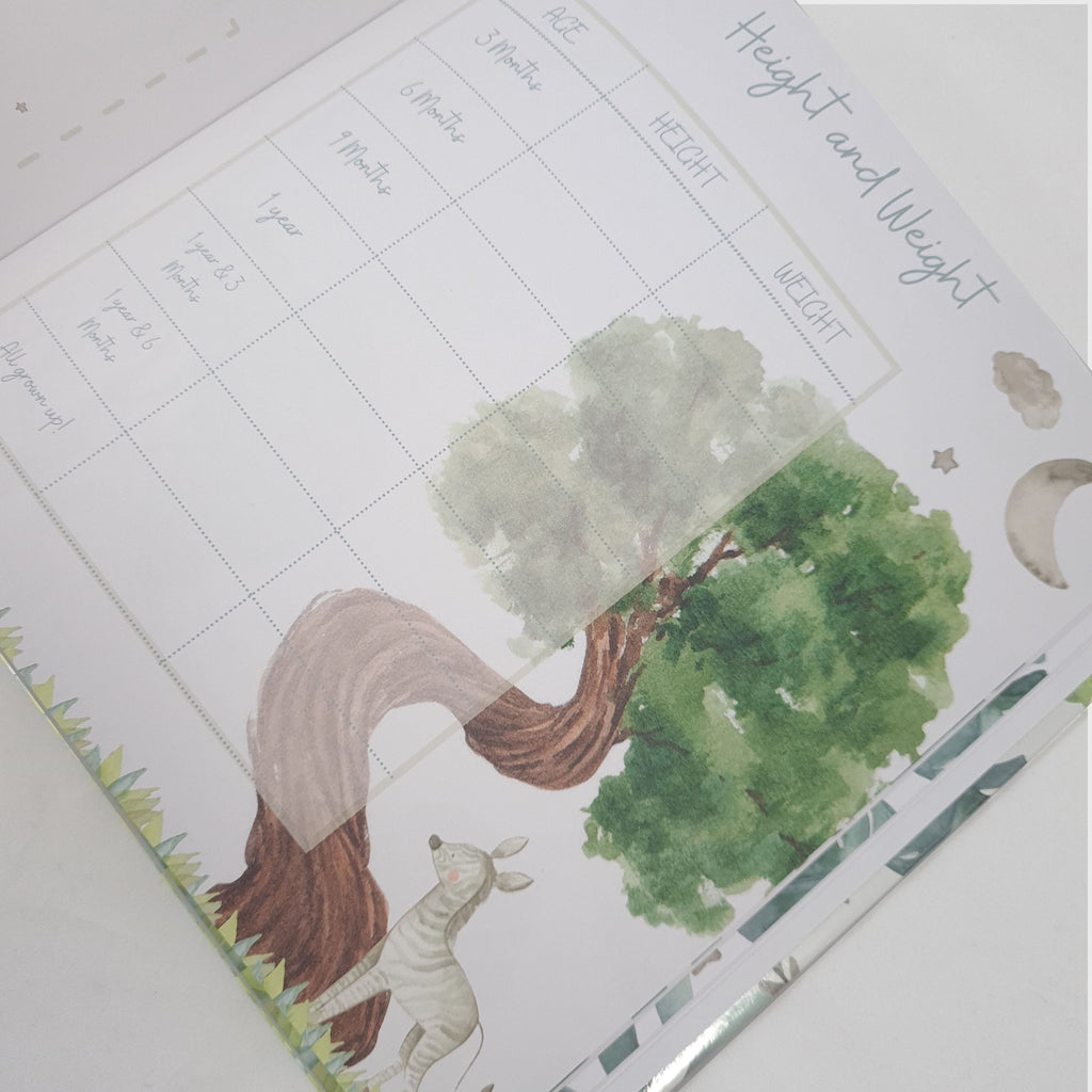 Baby Memory Book - Baby's First Year Milestones