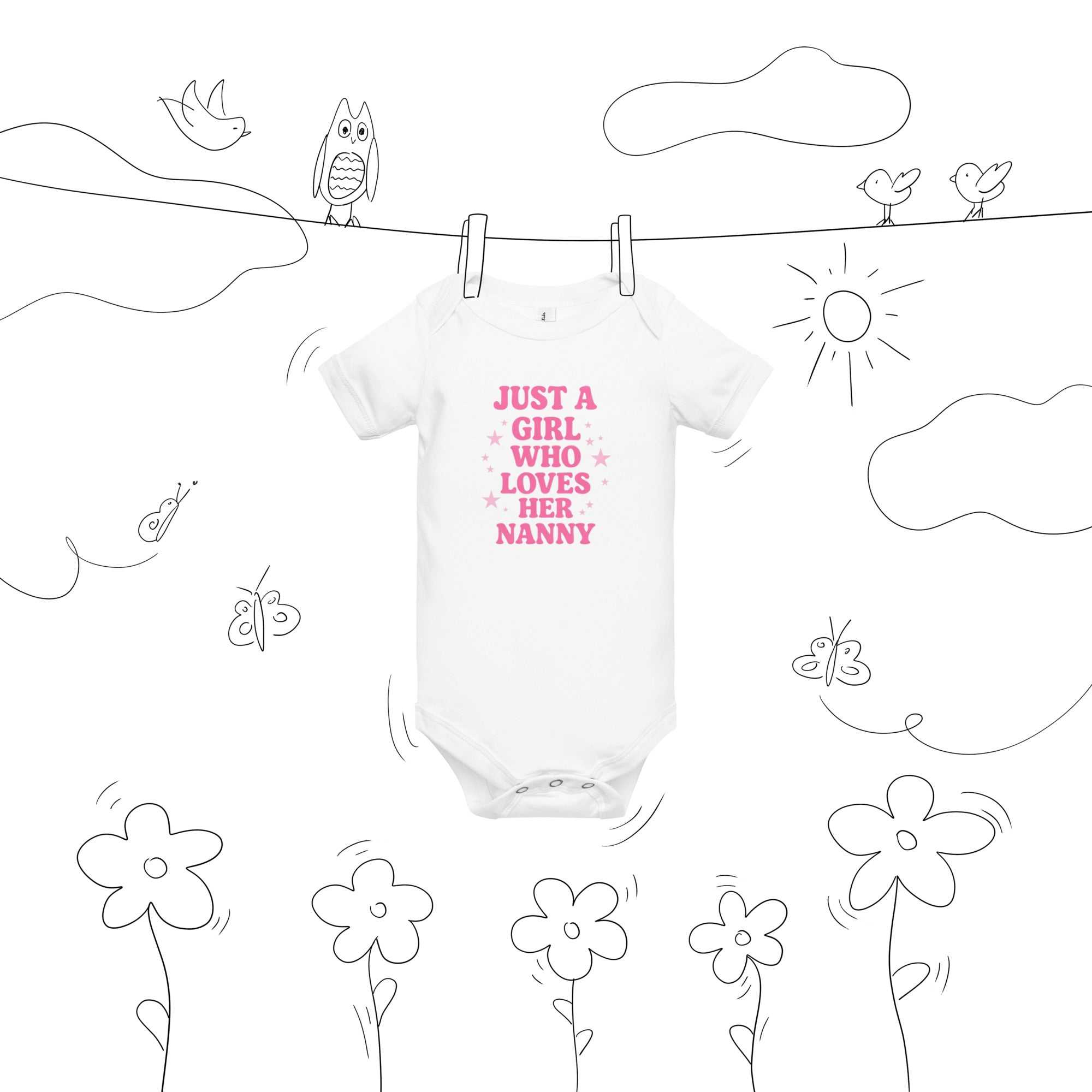 Baby short sleeve one piece